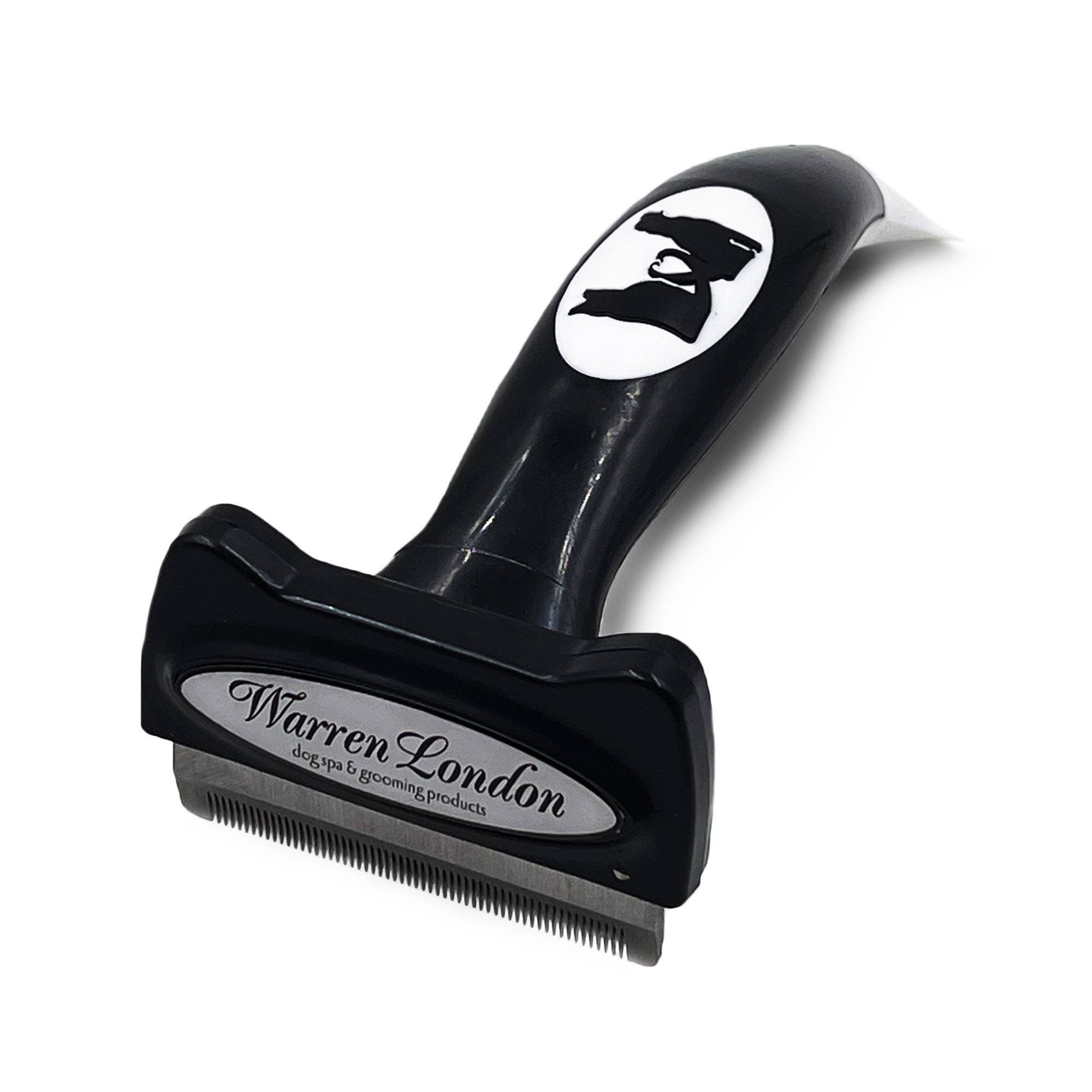 Warren London Dog Products - Short Hair Brush - Three Sizes: Small (Under 25lbs) / White